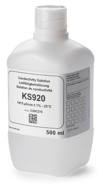 Conductivity Standard Solution 1413 µs Cm Kcl 500 Ml Hach