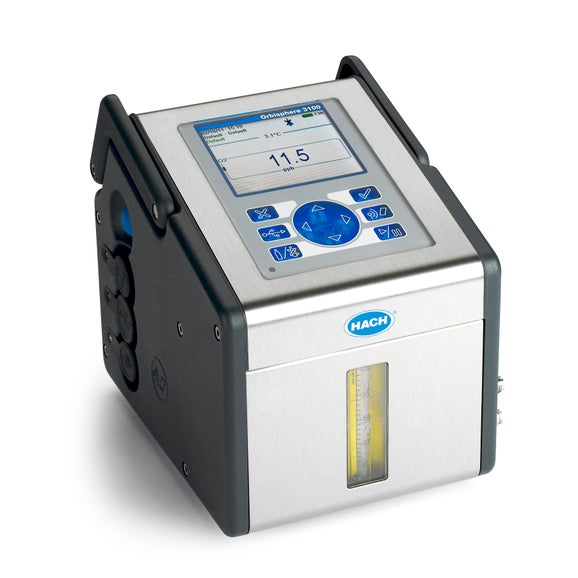 Easy to use Hach Orbisphere 3100 portable device for dissolved oxygen measurement in laboratory and process environments